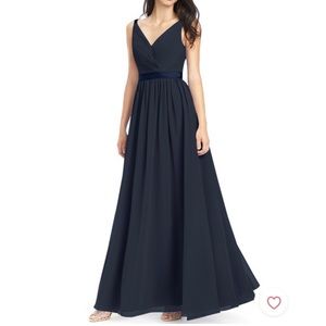 Bridesmaid dress; Azazie brand